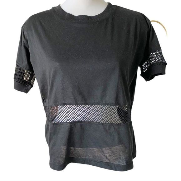 Brandy Melville cut out cropped short sleeve - Picture 1 of 5